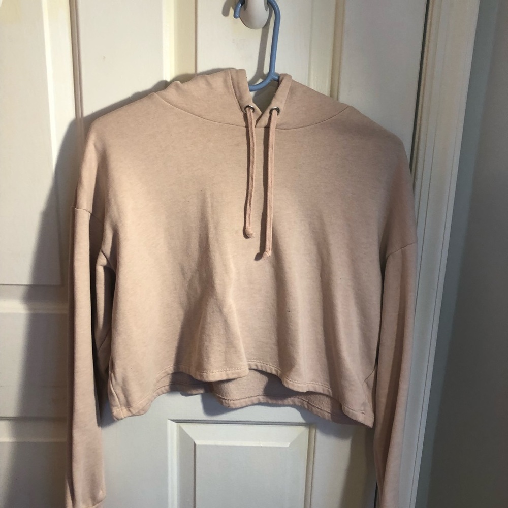 Cropped hoodie